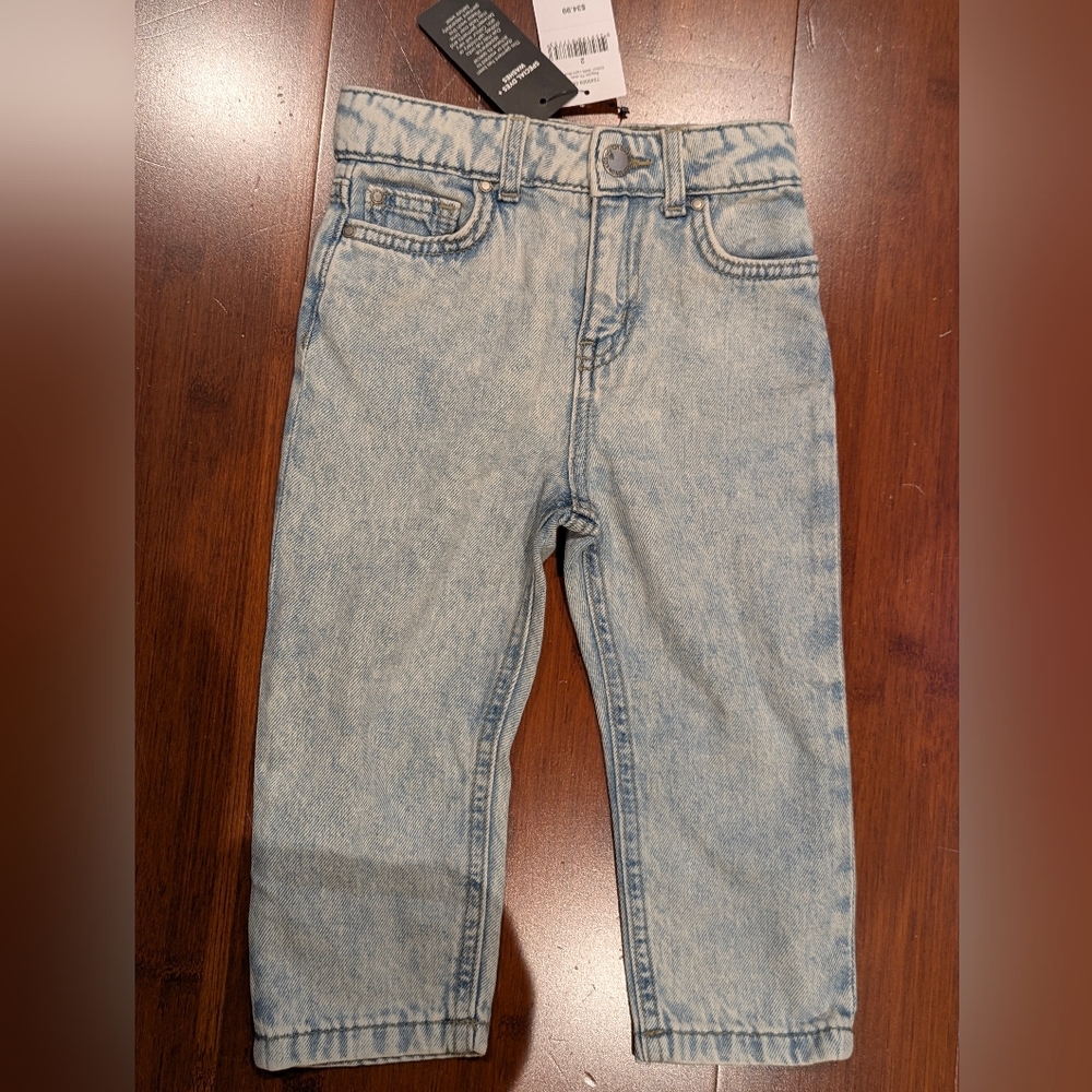New - Cotton On Toddler Regular Fit Jean Colour: Bells Light Blue 2T